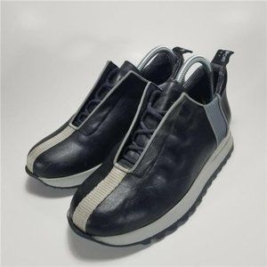 Giraudon Black & Gray trainers, size 5.5, Unisex